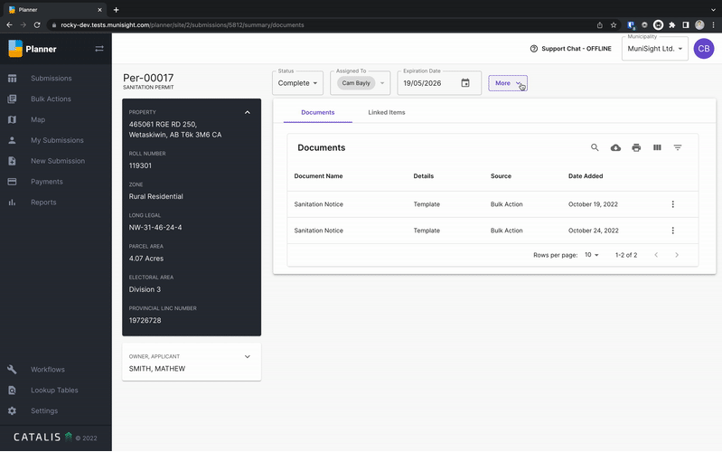 Permit Process Management October Update graphic