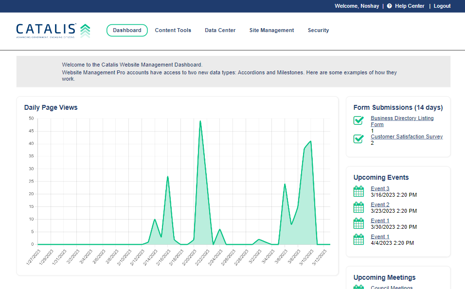 Website Management Match Update graphic